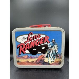 🤠🎯 The Lone Ranger Cheerios 60th Anniversary Commemorative Mini Tin Lunch Box